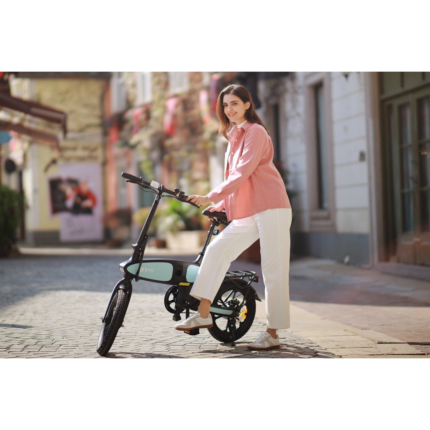 DYU C2 16 Inch Full Folding Electric Bike