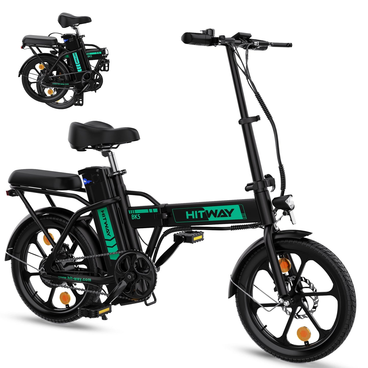 HITWAY - BK5S Folding Electric Bike