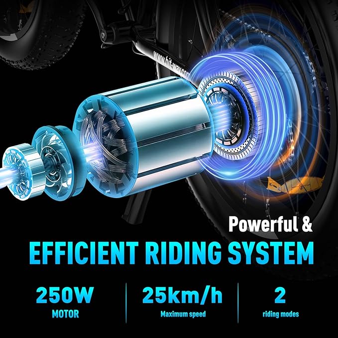HITWAY - BK15 4.0 Fat Tire Electric Bike