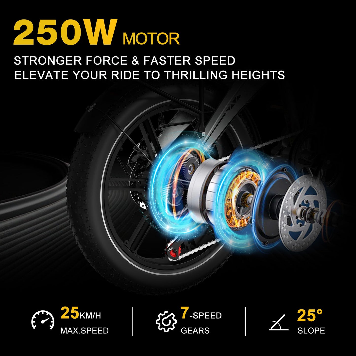 HITWAY - BK36 Folding Electric Bike