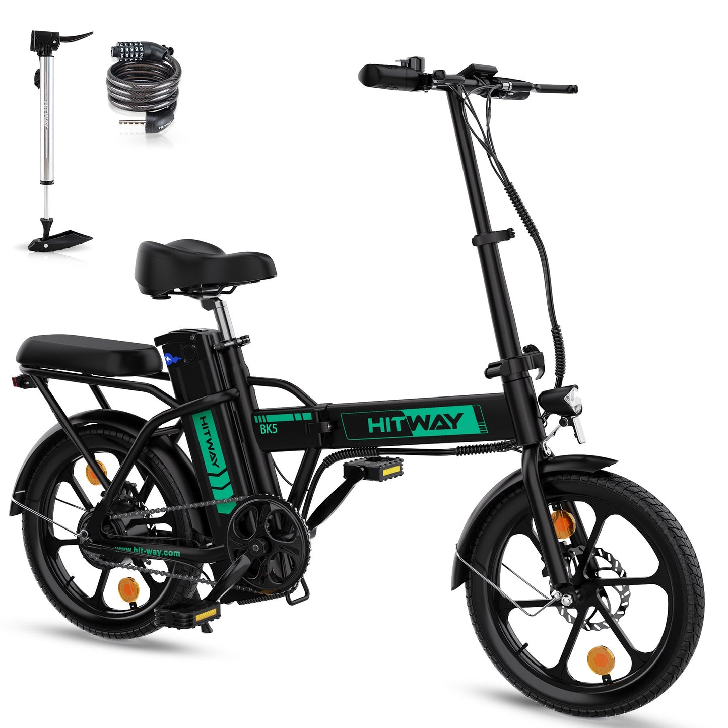 HITWAY - BK5S Folding Electric Bike