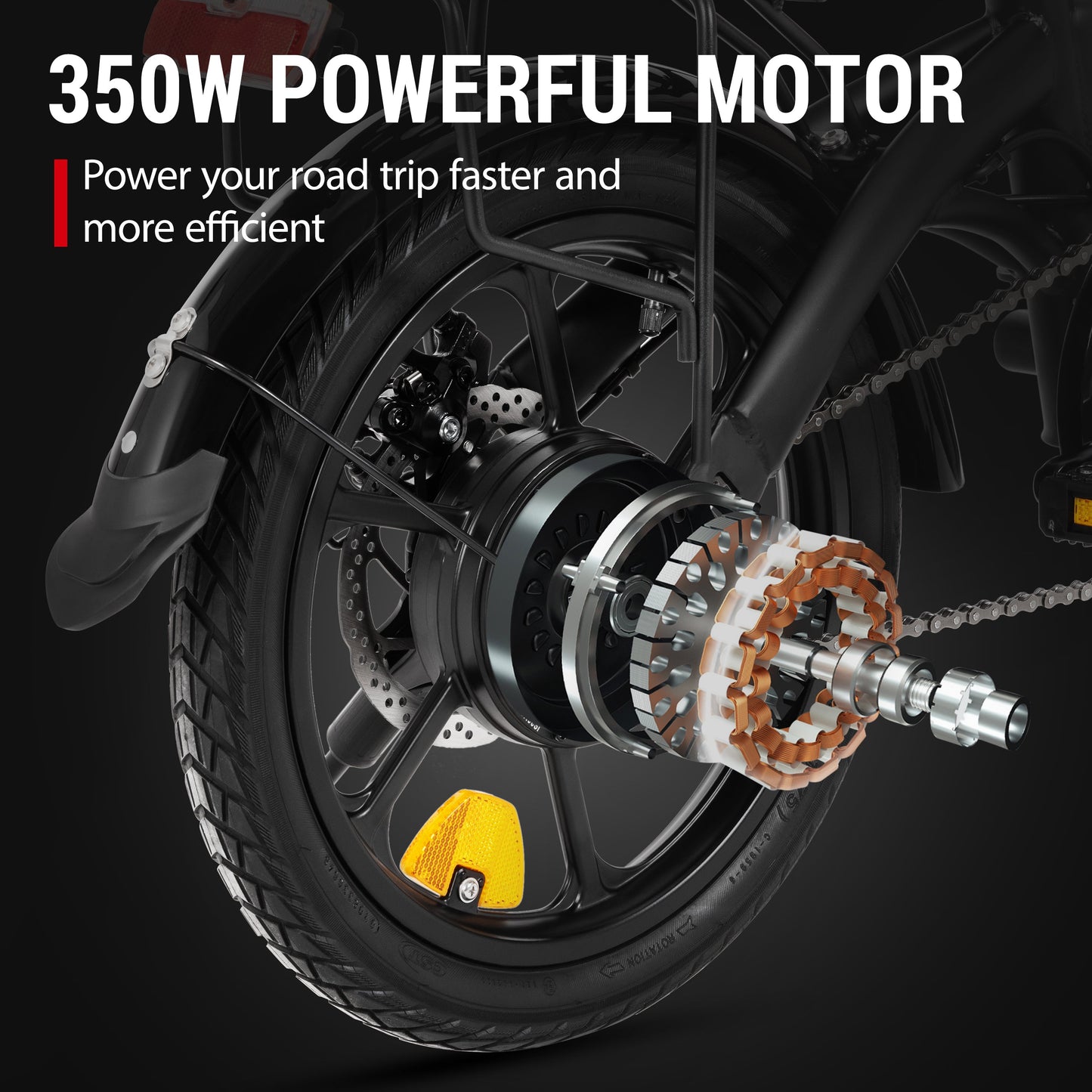 DYU A1F 16 Inch Folding Electric Bike