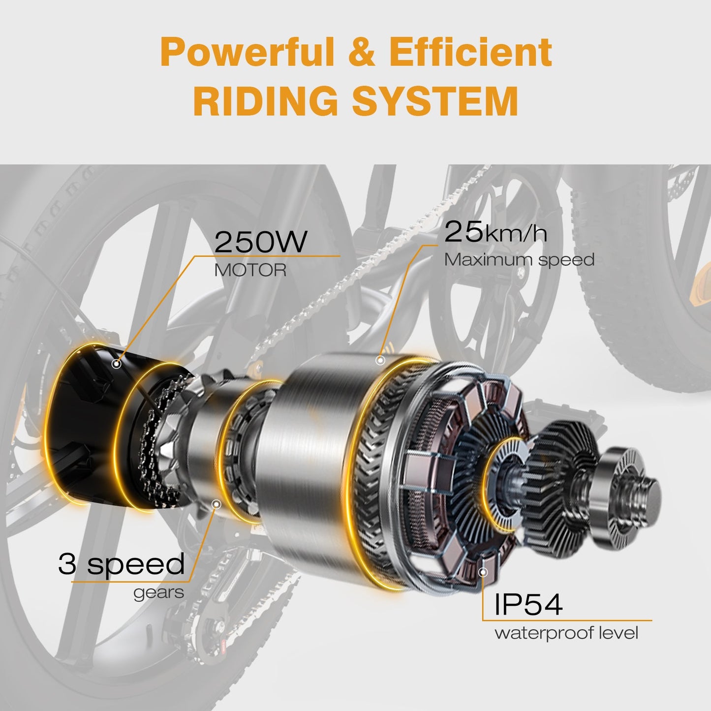 HITWAY - BK17 Dual Battery Electric Bike