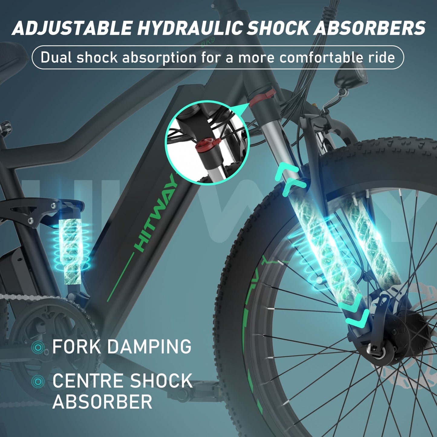 HITWAY - BK9S Electric Bike - New for 2025