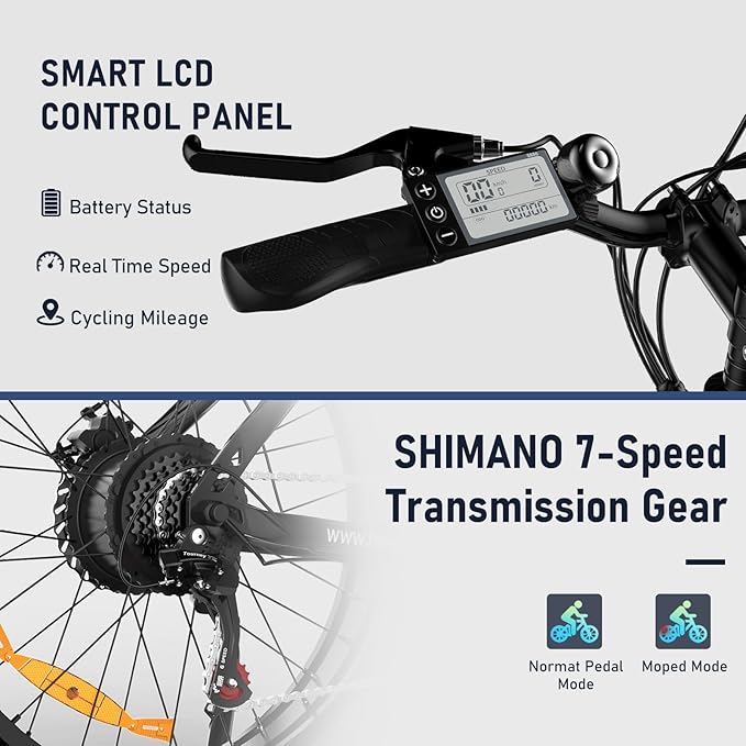 HITWAY - BK15 4.0 Fat Tire Electric Bike