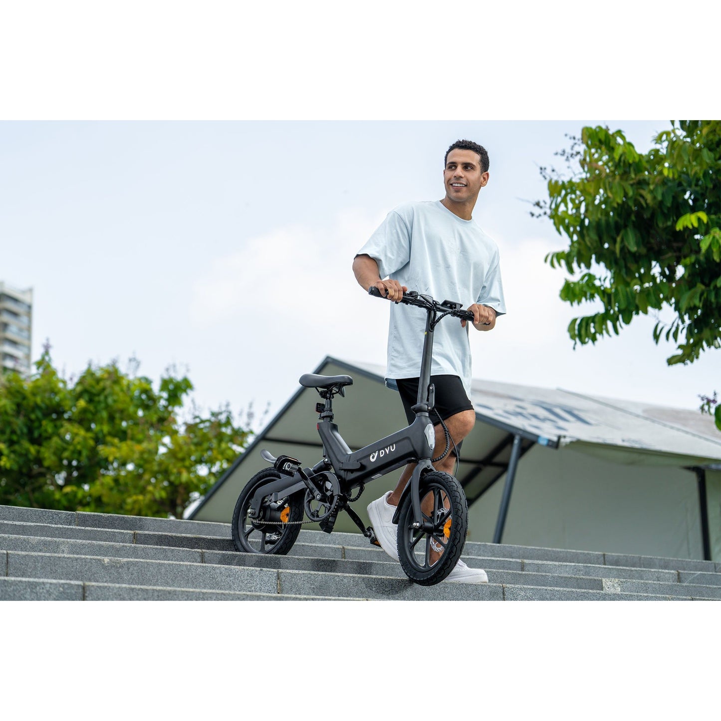 DYU A16 16 Inch Full Folding Electric Bike