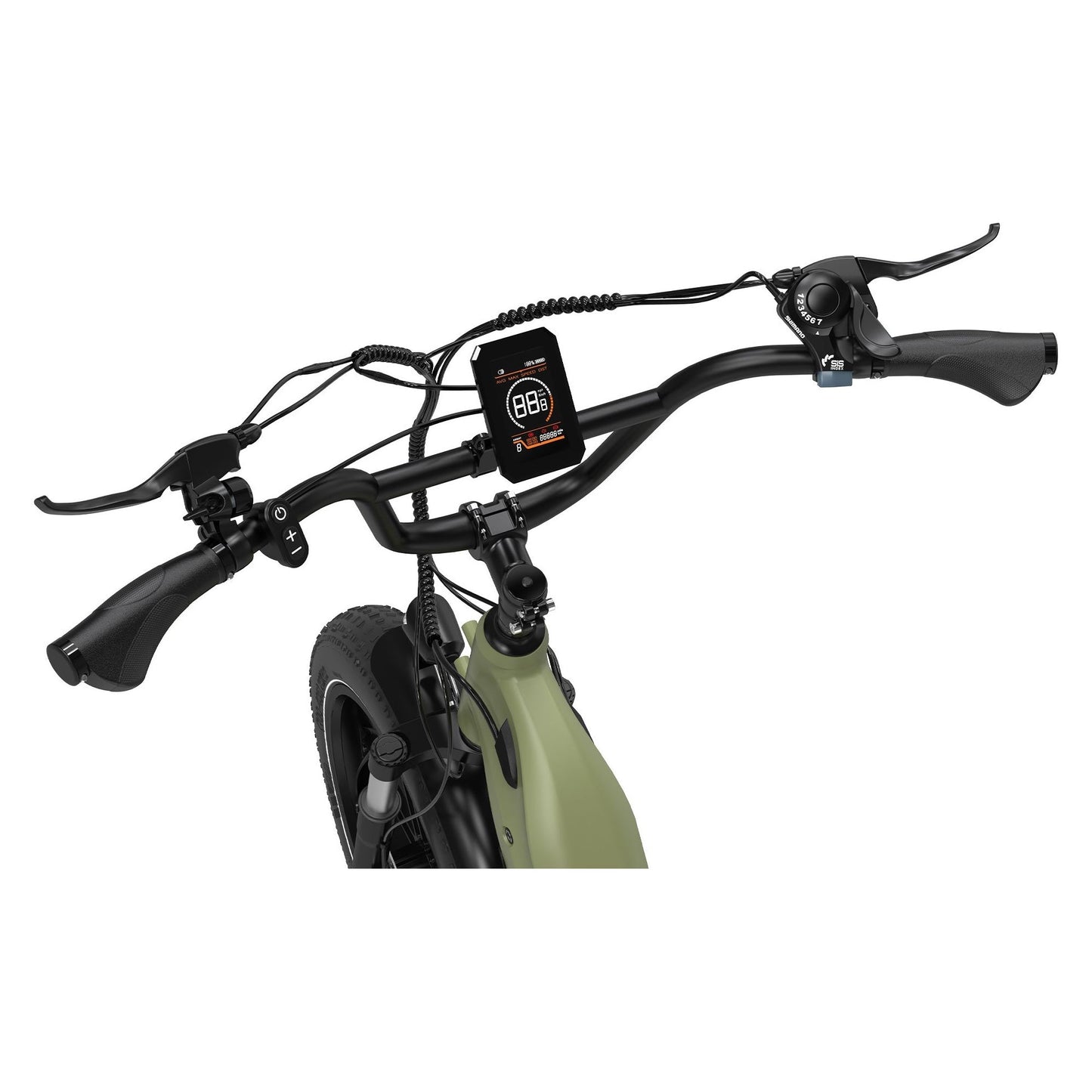 ECO R6 20*4.0 Fat Tire Electric Bike