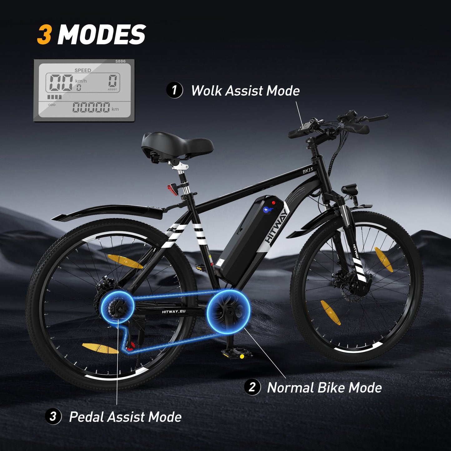 HITWAY - BK15 Electric Bike