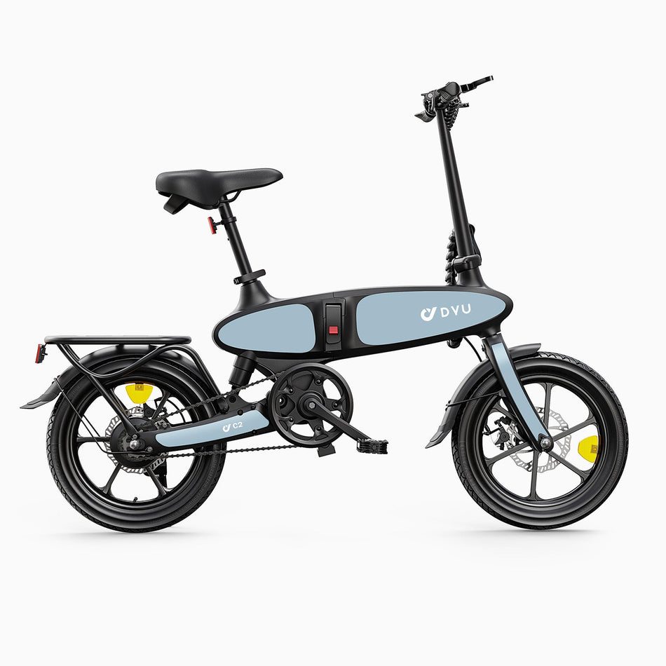 DYU C2 16 Inch Full Folding Electric Bike - New 2026 Model
