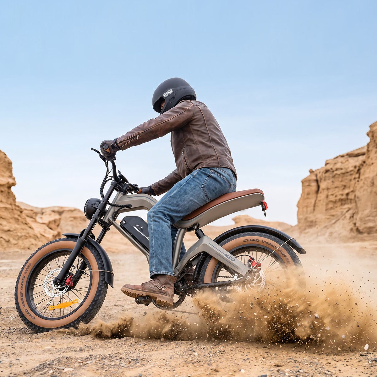 DYU M20 Electric Bike UK | 250W Long Range Fat Tyre E-Bike