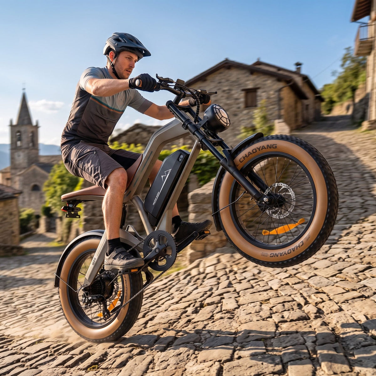 DYU M20 Electric Bike UK | 250W Long Range Fat Tyre E-Bike