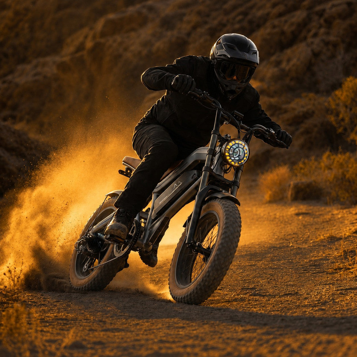 DYU M20 Electric Bike UK | 250W Long Range Fat Tyre E-Bike