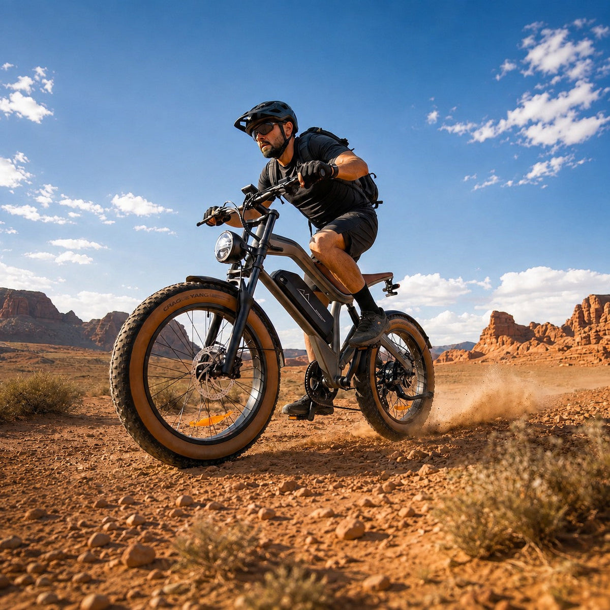 DYU M20 Electric Bike UK | 250W Long Range Fat Tyre E-Bike