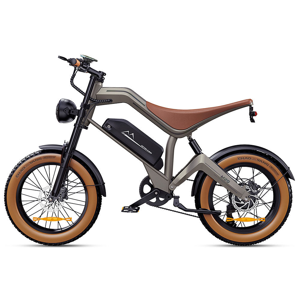 DYU M20 Electric Bike UK | 250W Long Range Fat Tyre E-Bike