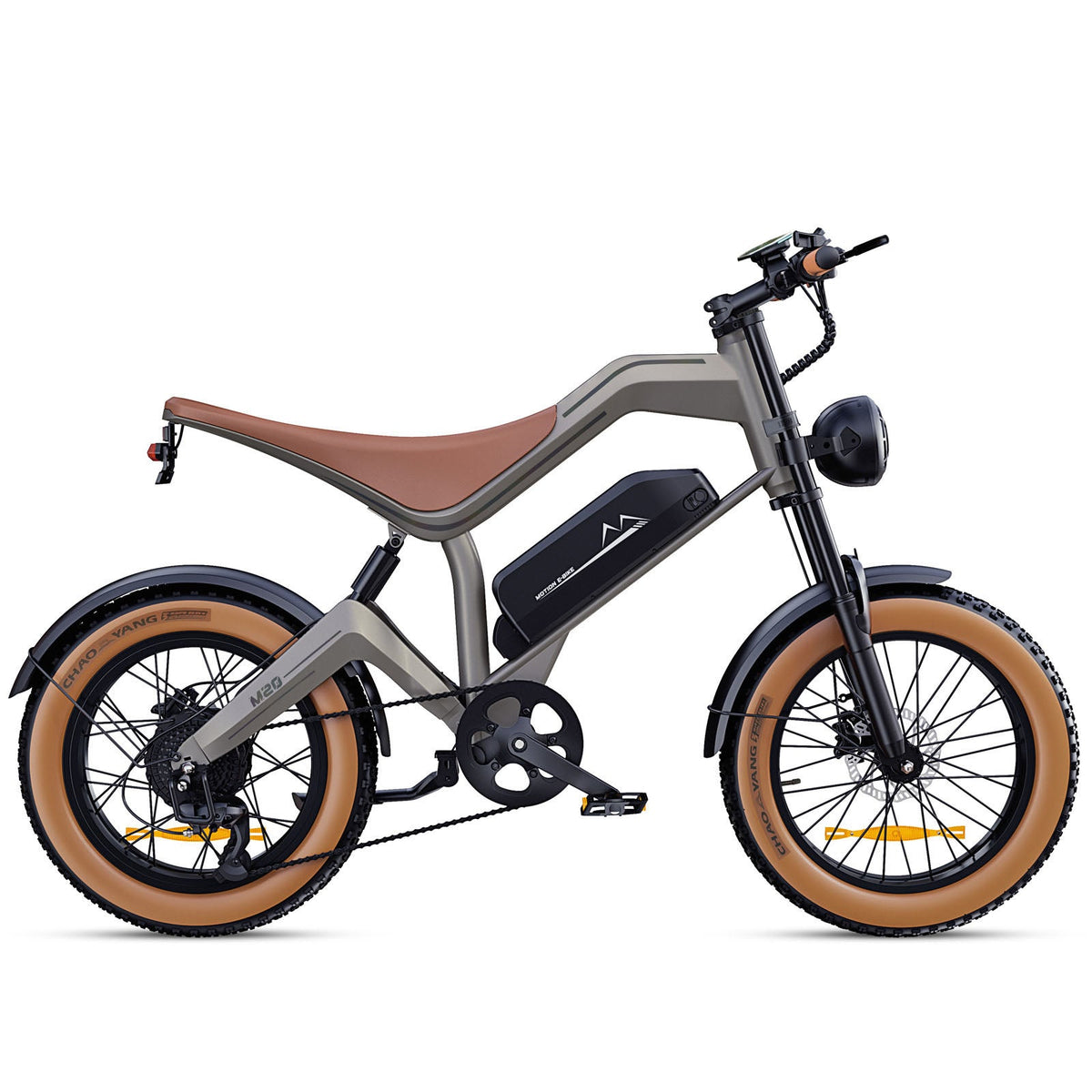 DYU M20 Electric Bike UK | 250W Long Range Fat Tyre E-Bike