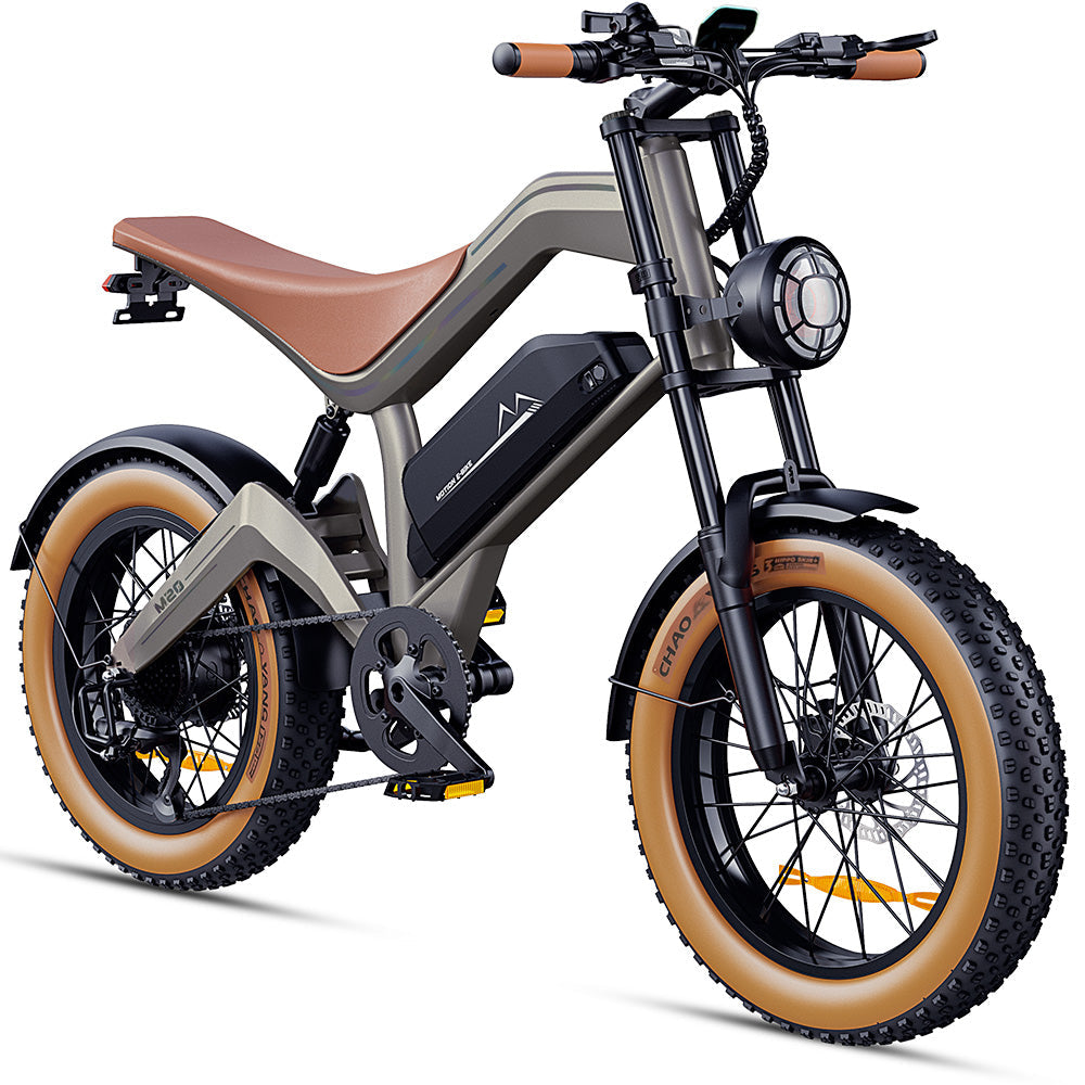 DYU M20 Electric Bike UK | 250W Long Range Fat Tyre E-Bike