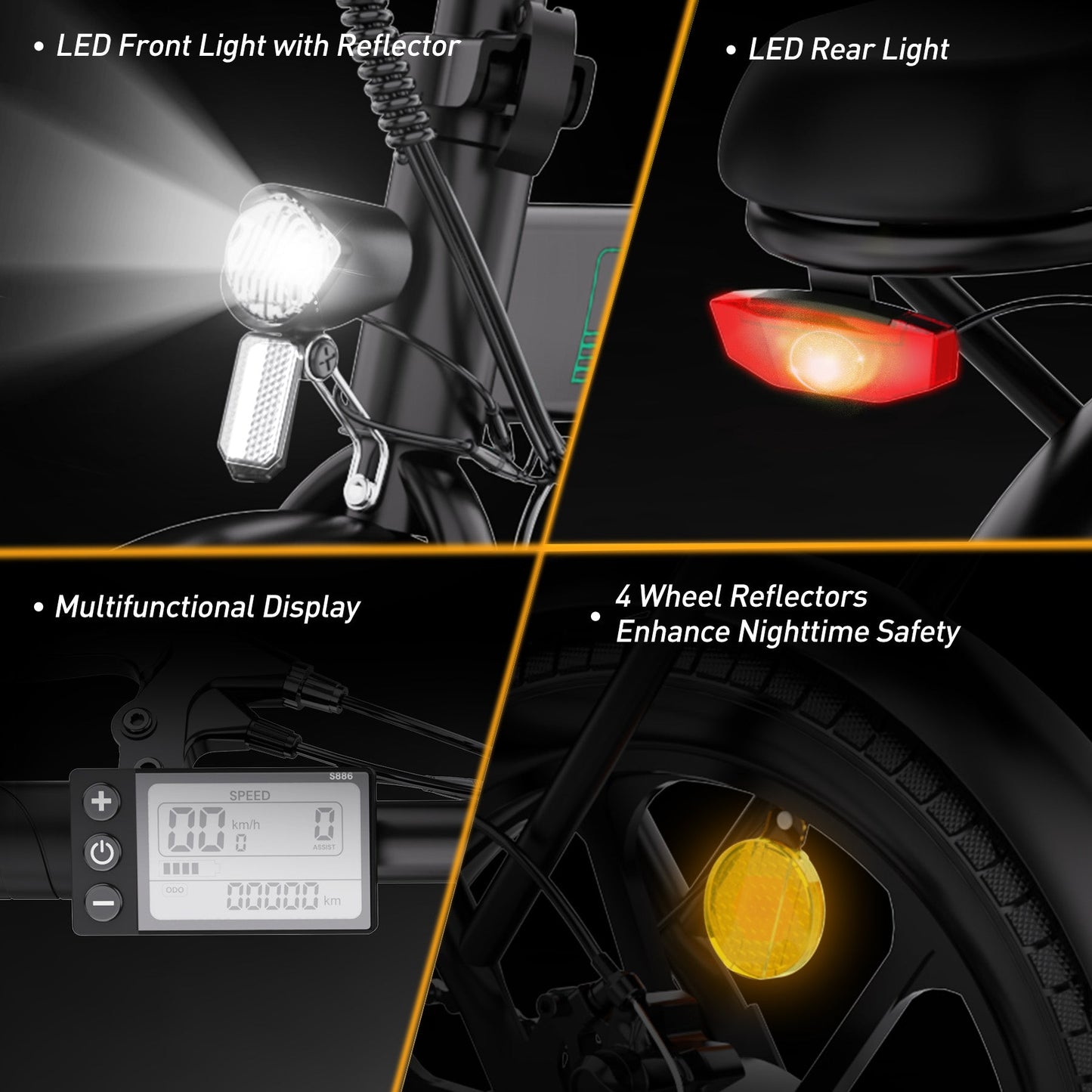HITWAY - BK5S Folding Electric Bike