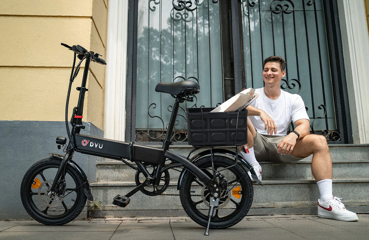 DYU A1F Pro 16 Inch Folding Electric Bike