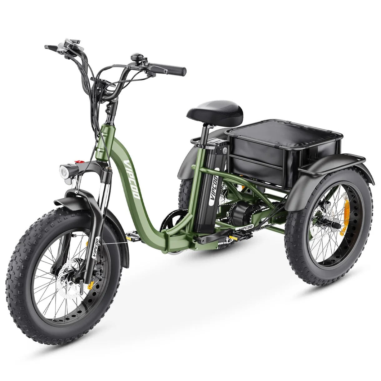 VIPCOO ET1 Fat Tire Electric Tricycle