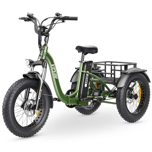 VIPCOO ET1 Fat Tire Electric Tricycle