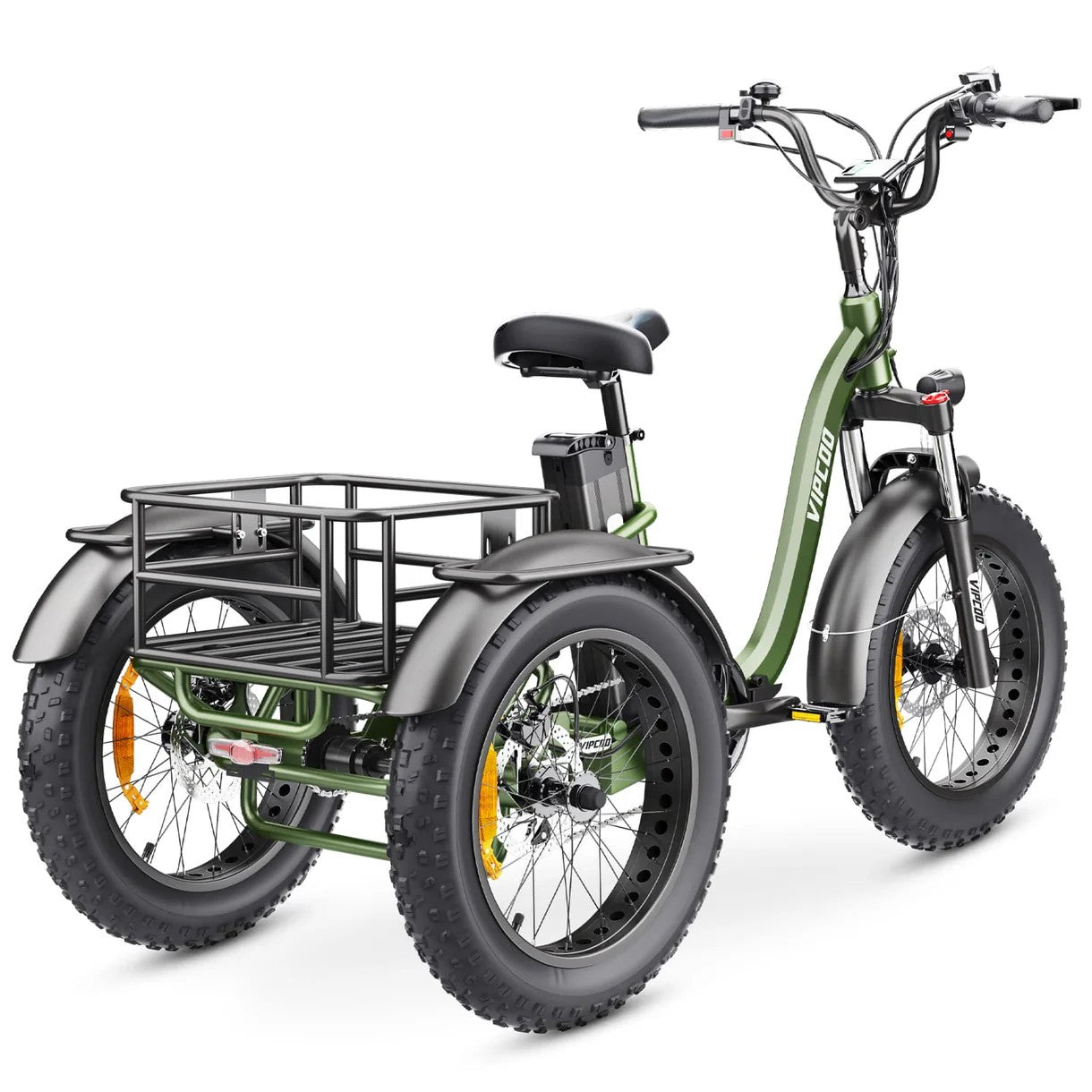 VIPCOO ET1 Fat Tire Electric Tricycle