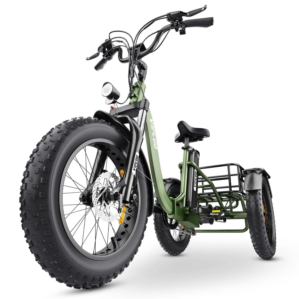 VIPCOO ET1 Fat Tire Electric Tricycle