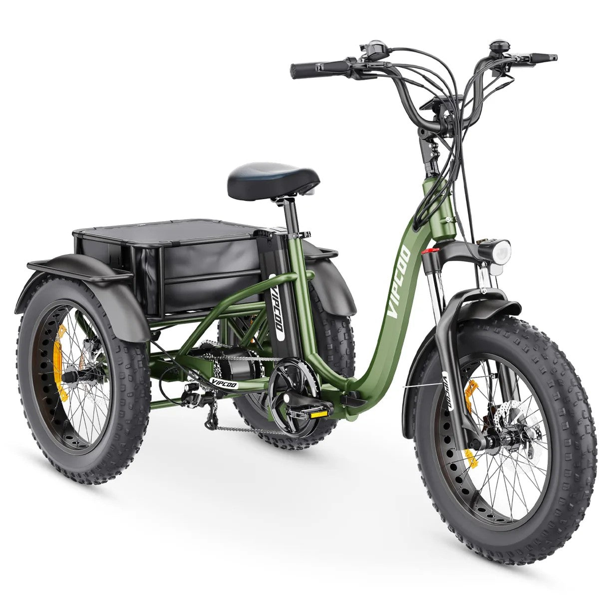 VIPCOO ET1 Fat Tire Electric Tricycle
