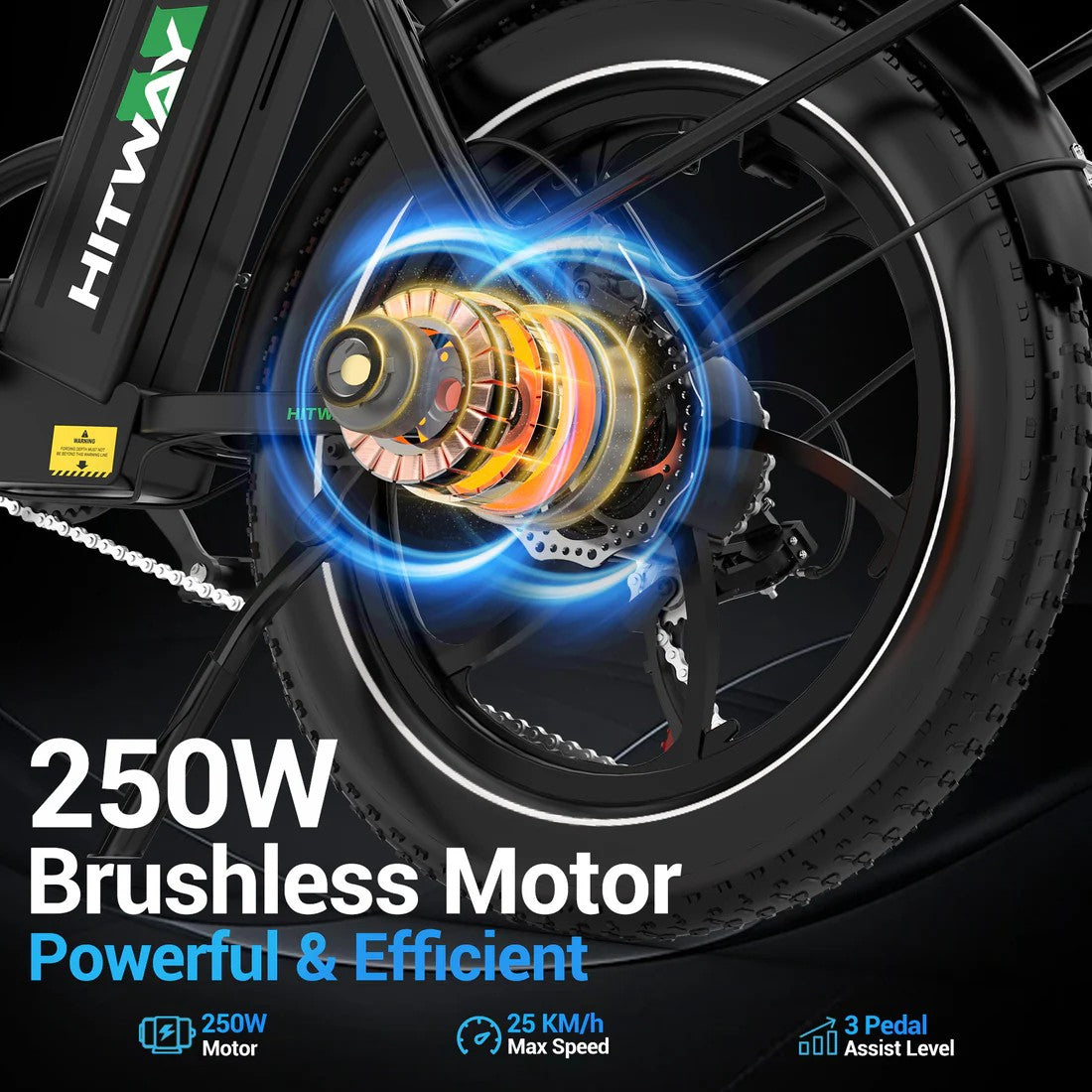 HITWAY - BK6S L1 Folding Electric Bike