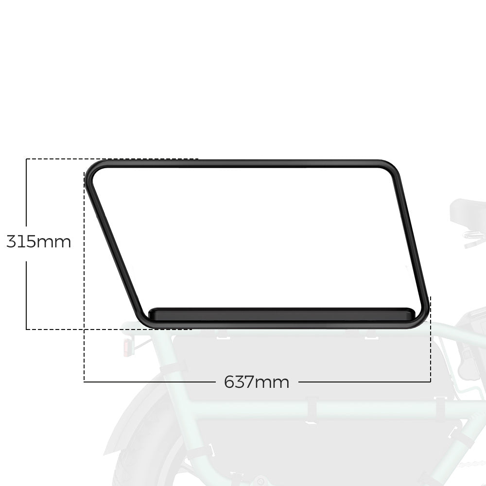 Fiido T2 Child Guardrail with Seat Cushion — view 2
