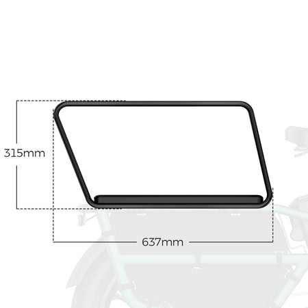 Fiido T2 Child Guardrail with Seat Cushion — view 2