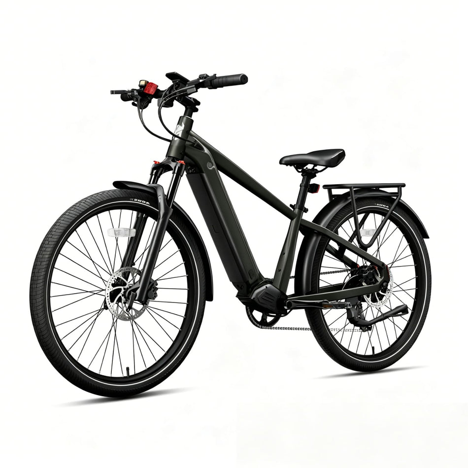 Cycrown DREMAX high-step commuter electric bike in black