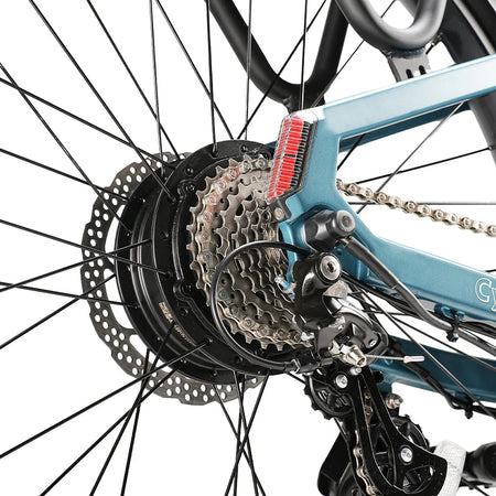Cycrown DREMAX Shimano eight-speed drivetrain and rear hub motor