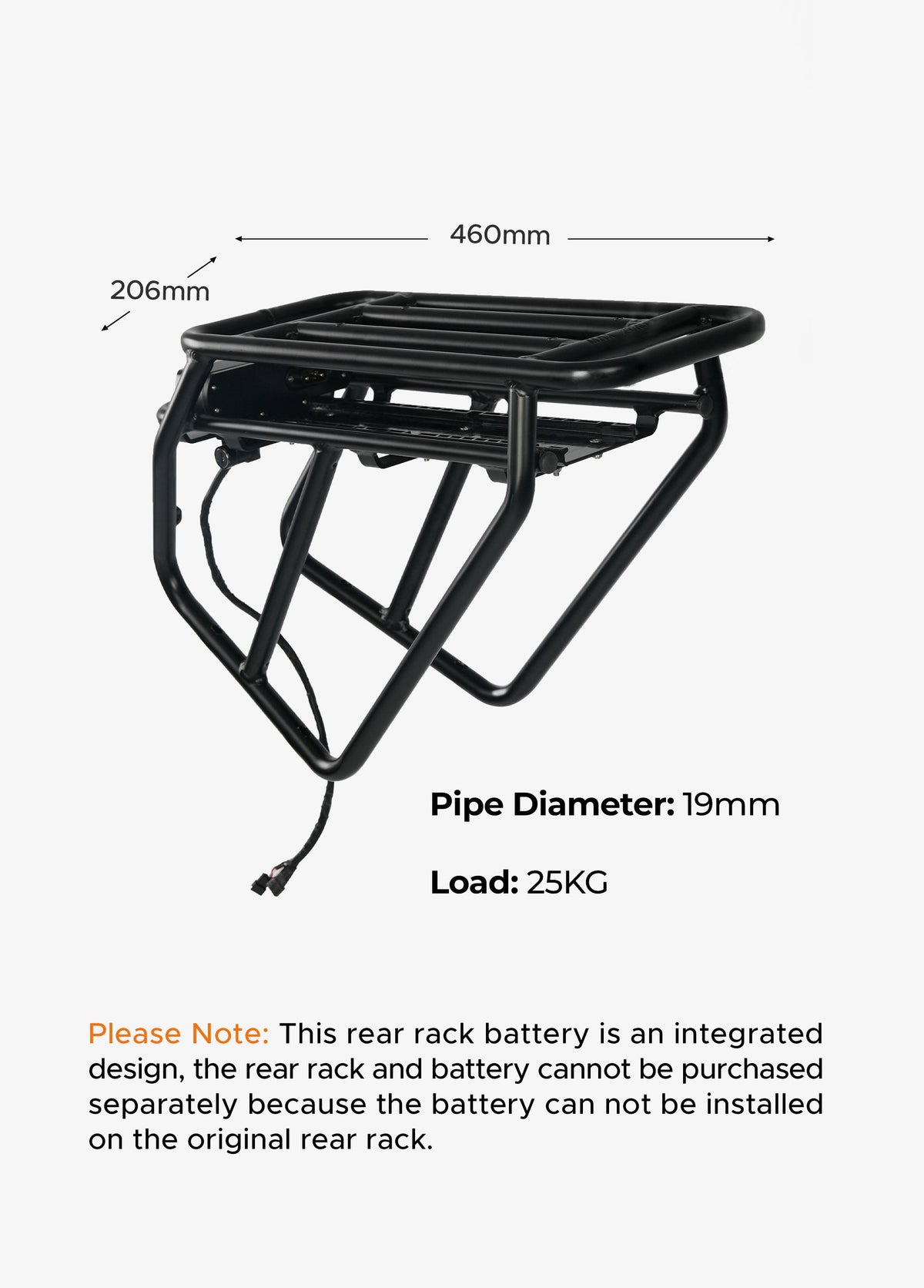 ENGWE Rear Rack Battery