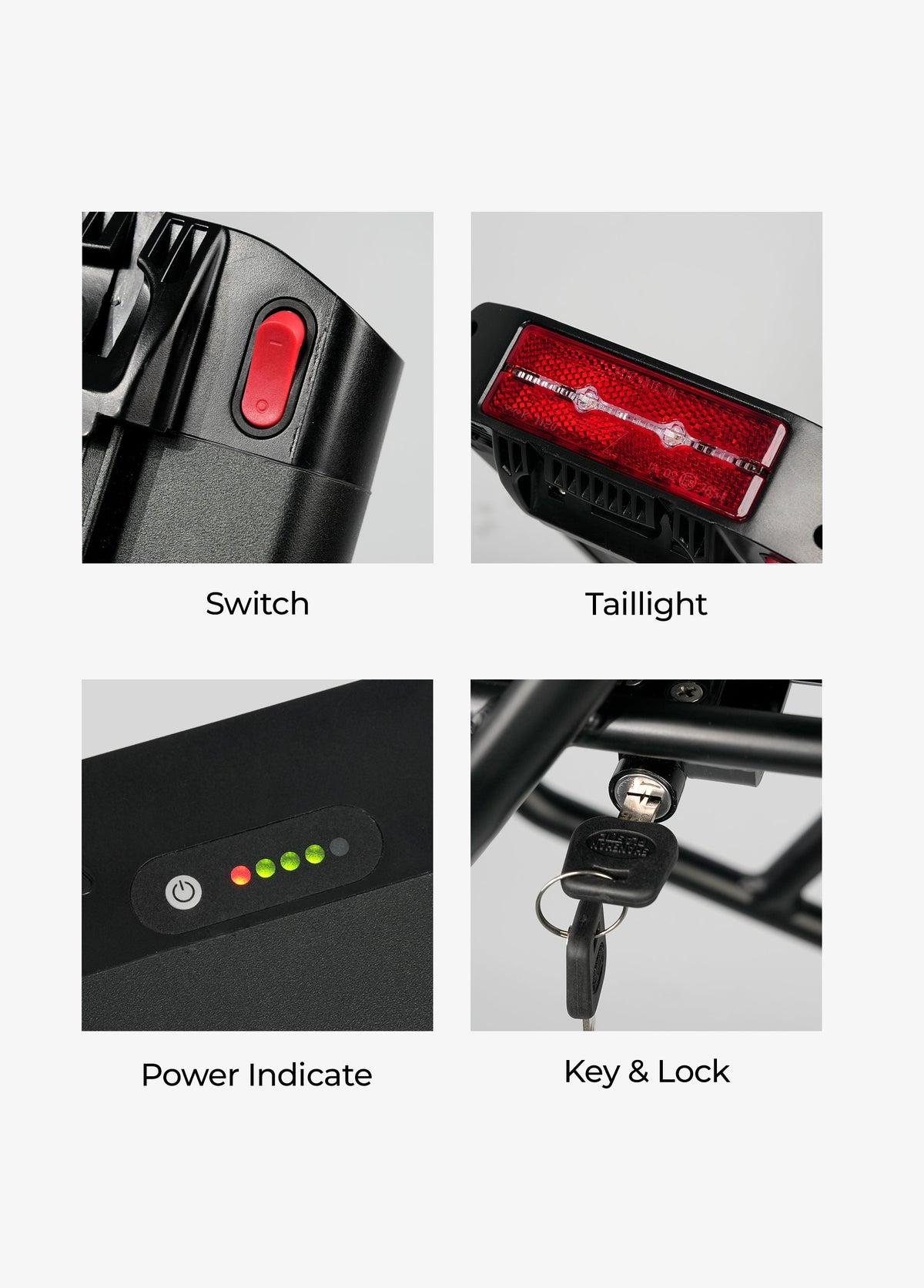 ENGWE Rear Rack Battery