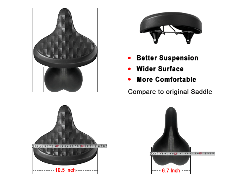 FREESKY Oversized Comfortable Saddle – product image 6