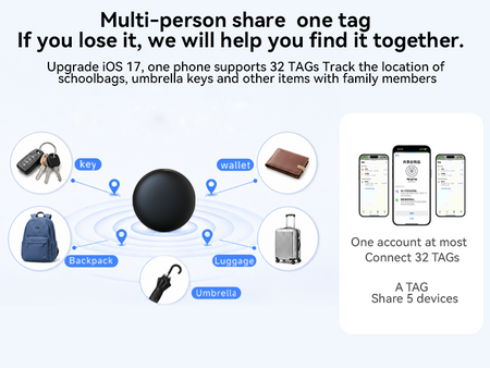 FREESKY Smart Tag – E-Bike Anti-Theft Tracker (4-Pack) – product image 6