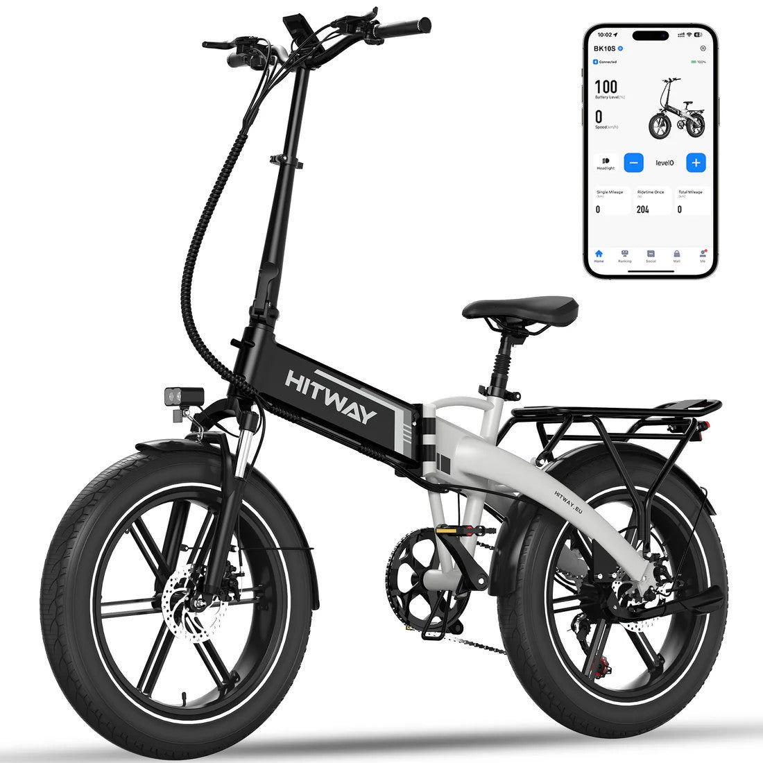 HITWAY - BK10S Folding Electric Bike