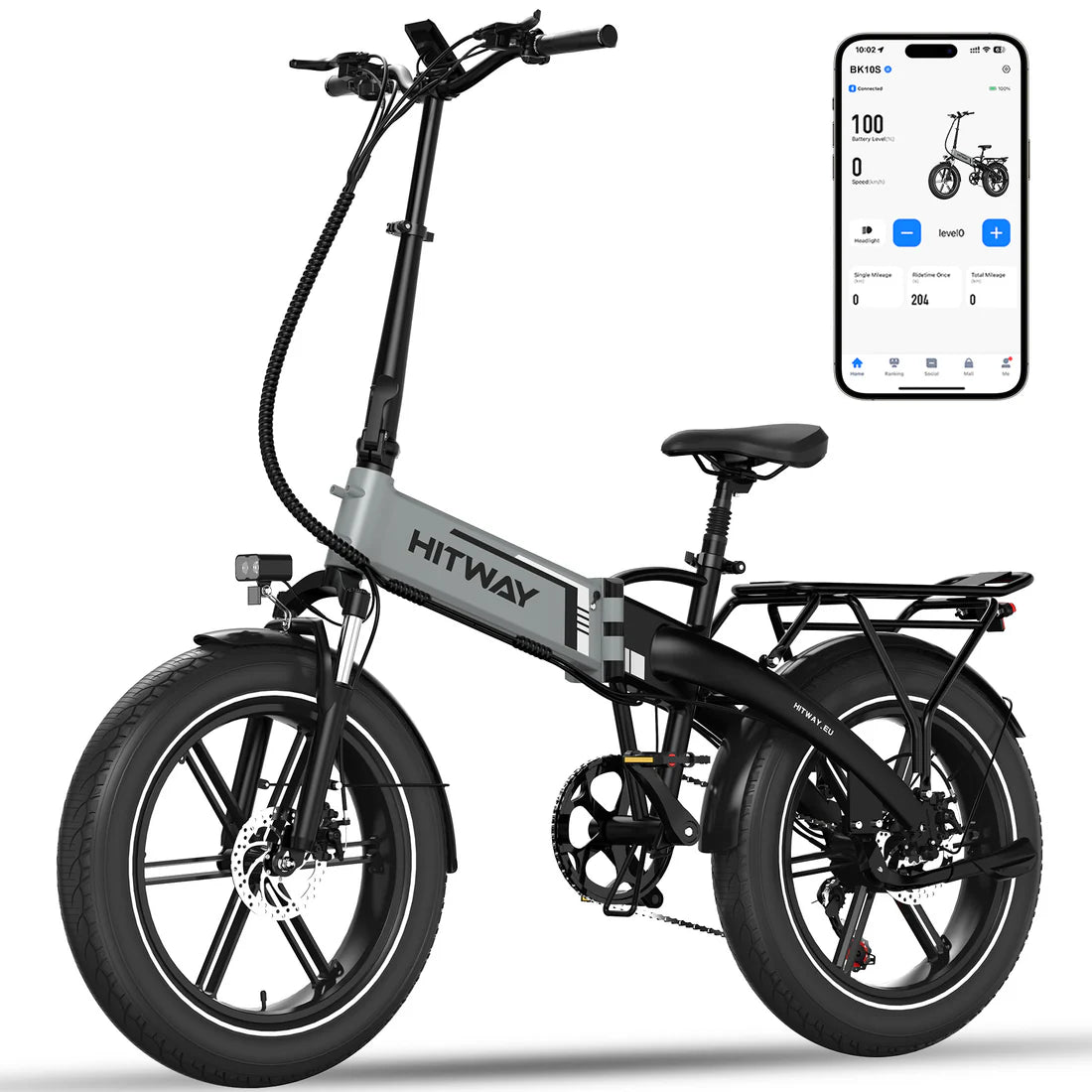 HITWAY - BK10S Folding Electric Bike