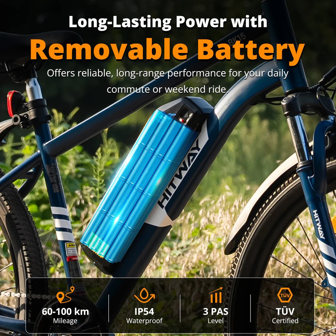 HITWAY - BK15 Pro 27.5 inch Electric Bike