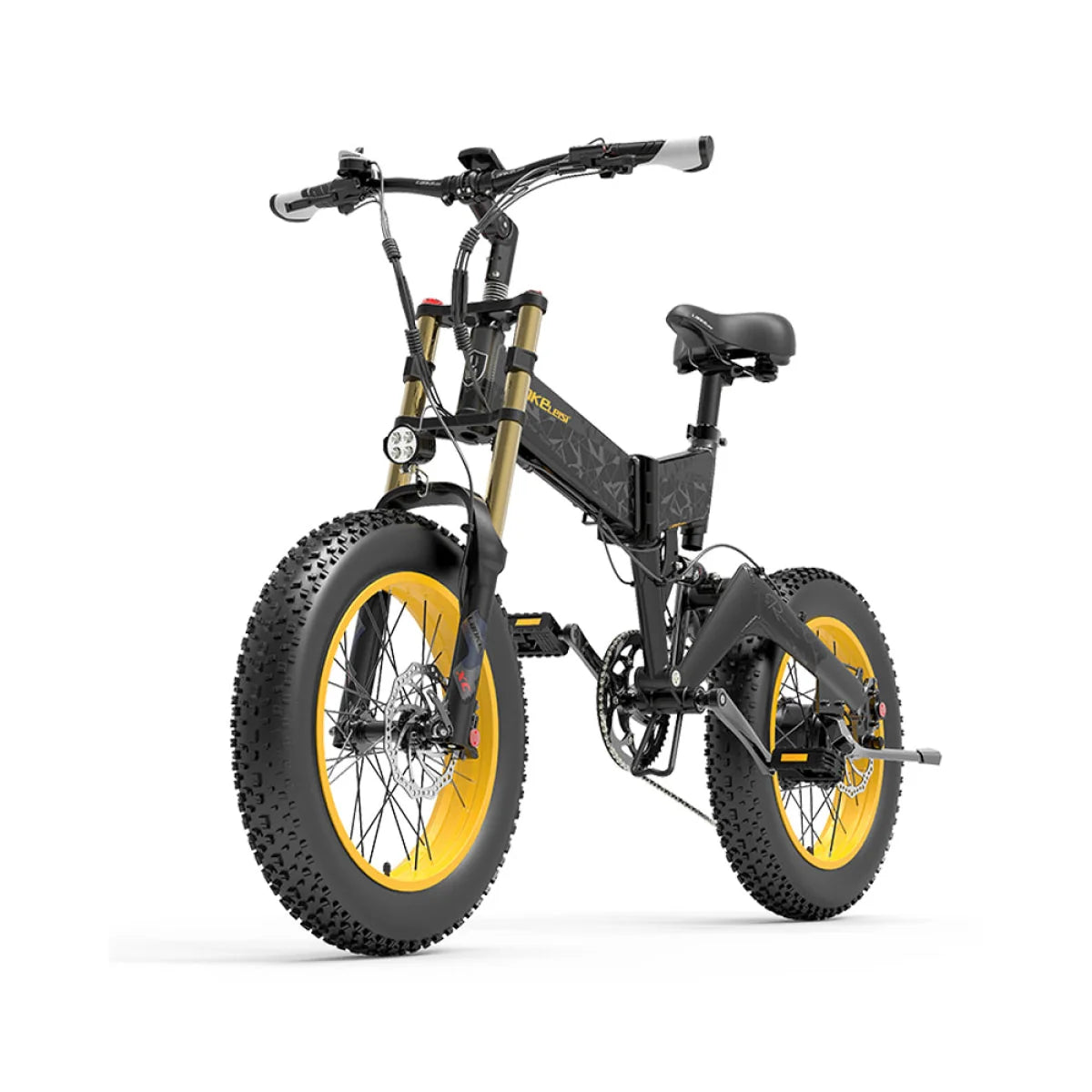 LANKELEISI X3000Plus-UP 20 Inch 4.0 Fat Tire Snow E-Bike